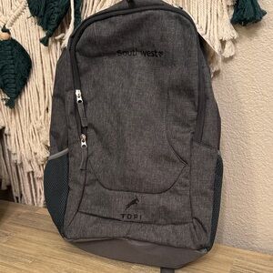 Gray Backpack for Men